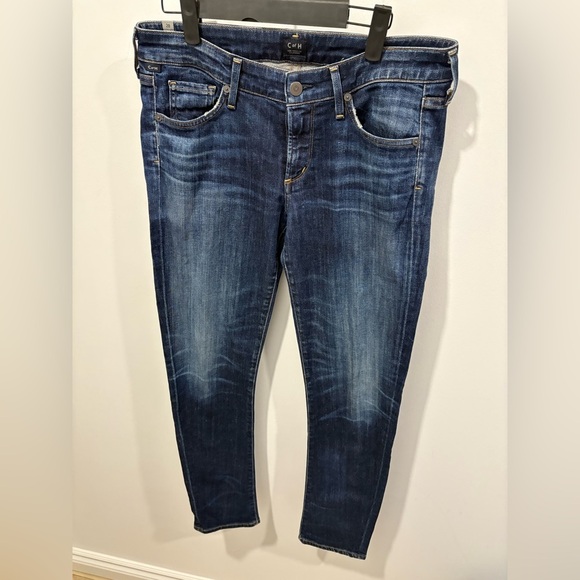 CITIZENS OF HUMANITY- ARIELLE MID RISE SLIM JEANS - Picture 1 of 9